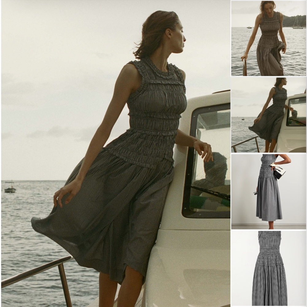 Doen Mallory gingham Dress Medium
